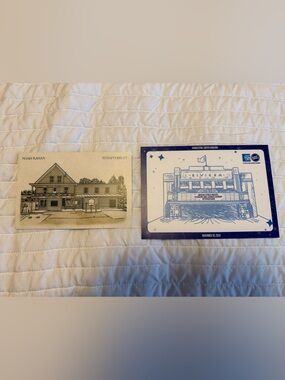 Noah Kahan postcard bought at general store in Strafford, VT and SC Postcard